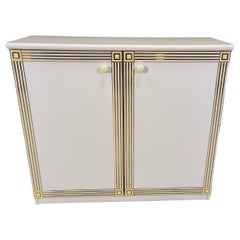 Hollywood regency style cabinet, 1980s