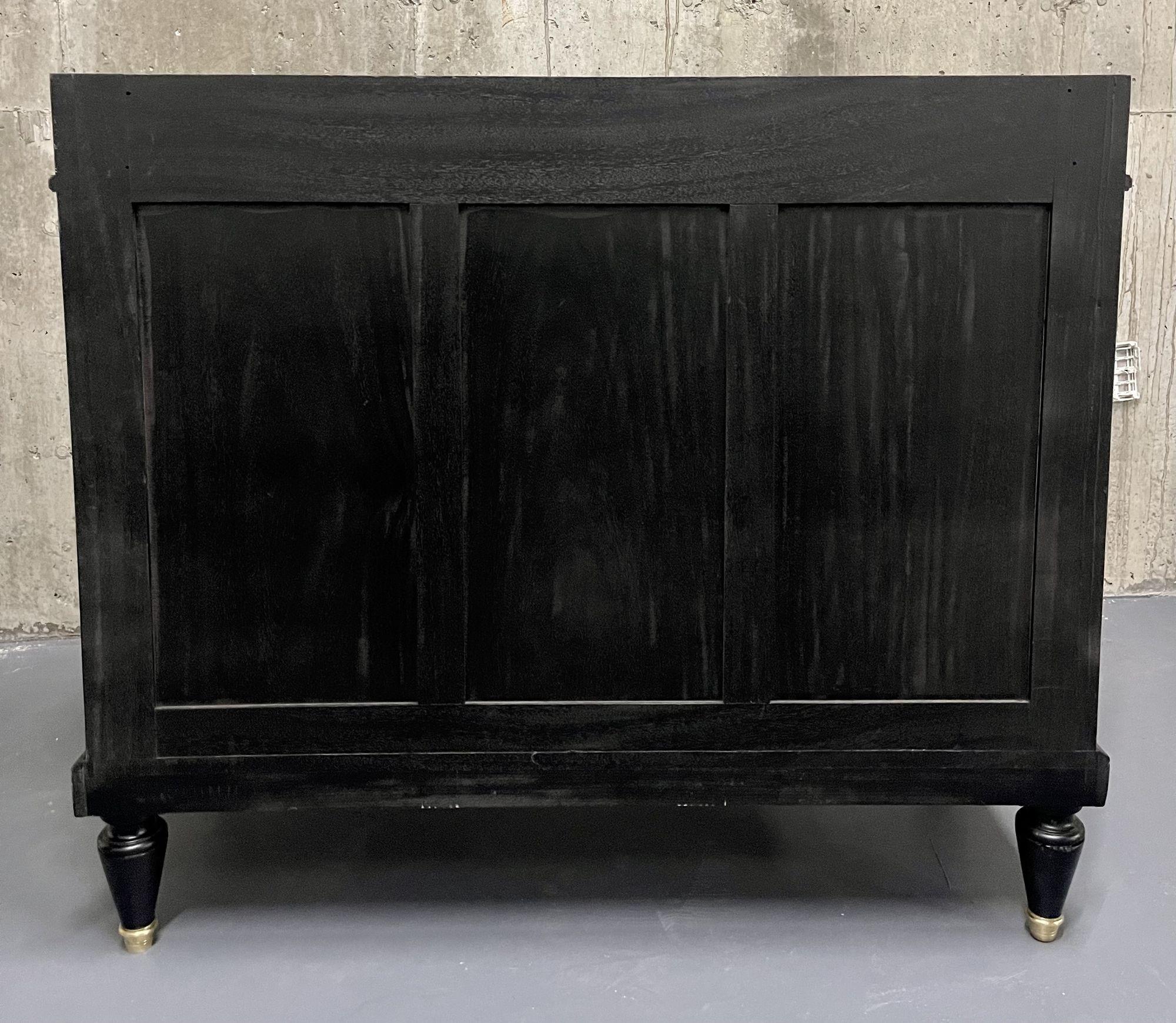 Hollywood Regency Style Commode, Chest, or High Board, Louis XVI, Bronze, French im Angebot 7