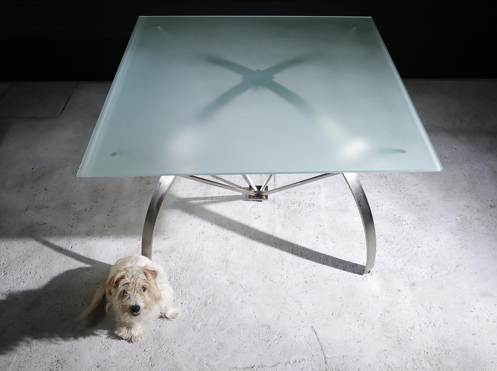 Table de salle à manger Belgo en CIRCA, style Hollywood Regency Design, circa 1980 en vente 2