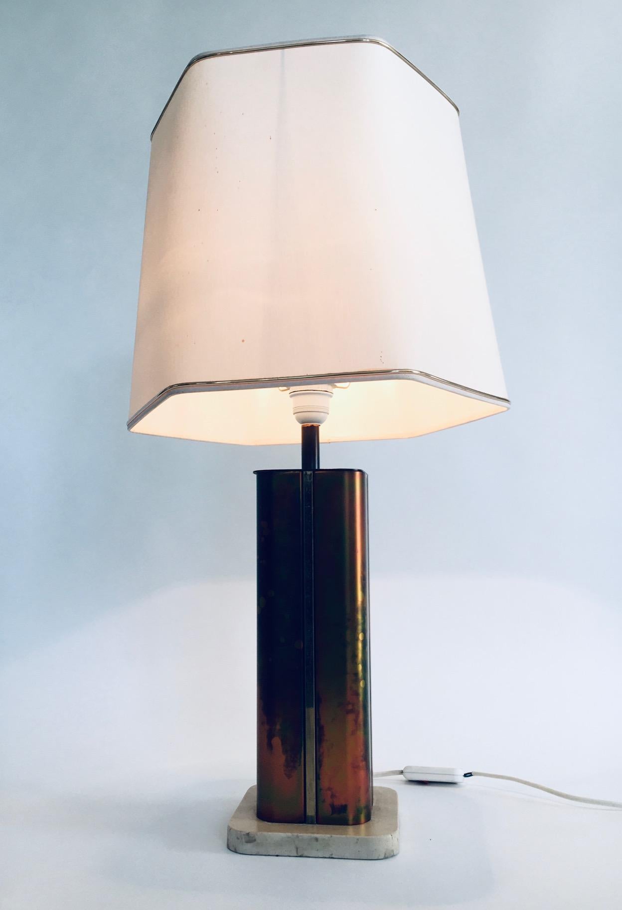 Hollywood Regency Style Design Table Lamp by Fedam, Holland, 1970's 1