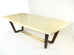 Hollywood Regency Style Dining or Conference Table by Lorin Marsh Design