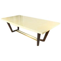 Hollywood Regency Style Dining or Conference Table by Lorin Marsh Design