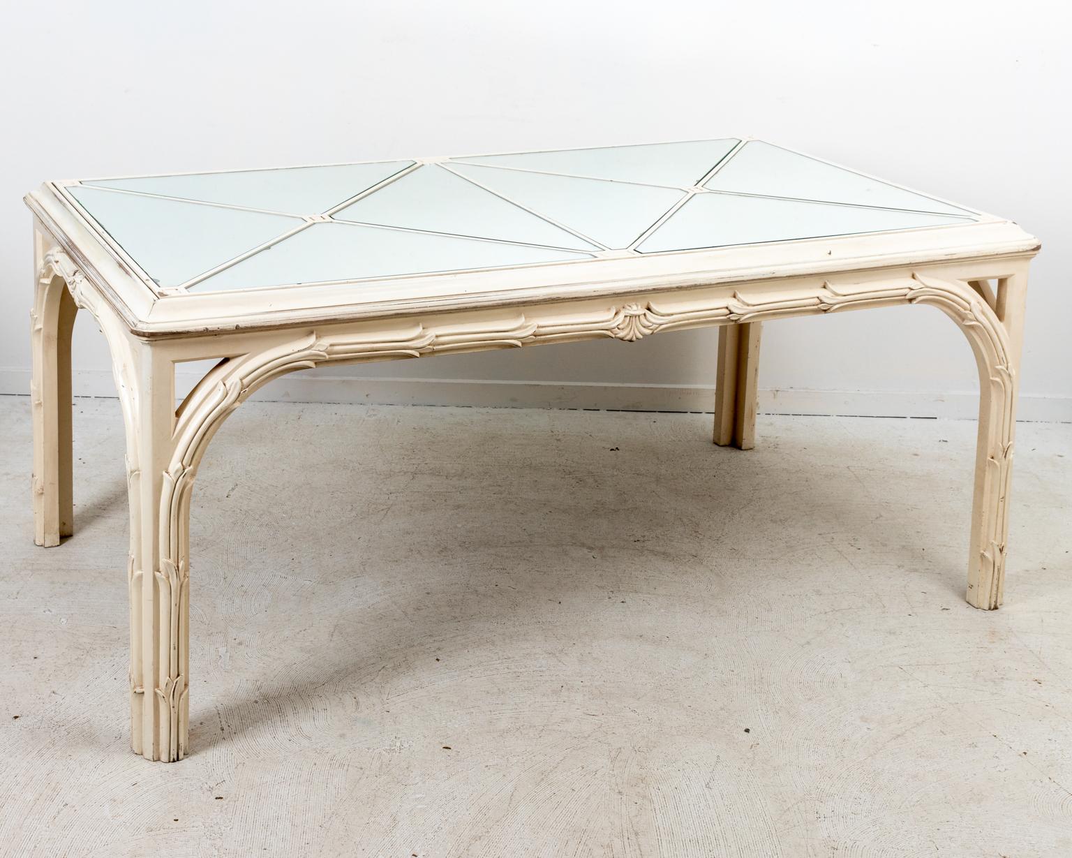 American Hollywood Regency Style Dining Table