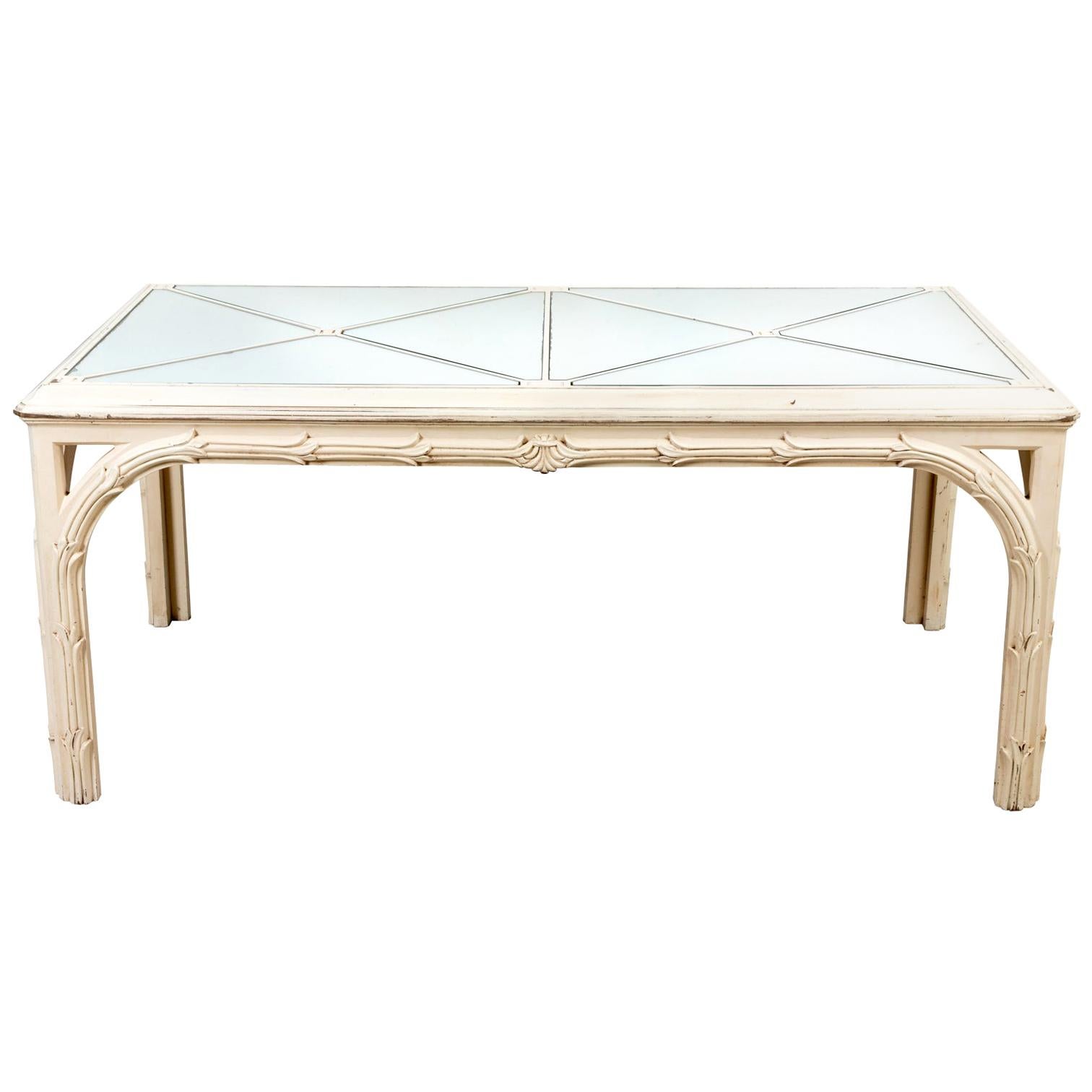 Hollywood Regency Style Dining Table