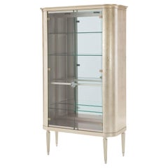 Hollywood Regency Style Display Cabinet