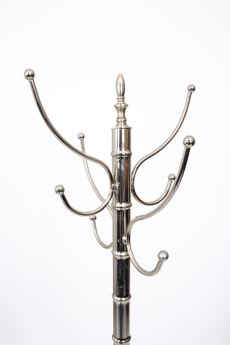 Hollywood Regency Style Faux Bamboo Hall Tree at 1stDibs