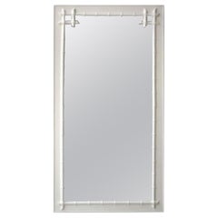 Hollywood Regency Style Faux Bamboo Wall Mirror