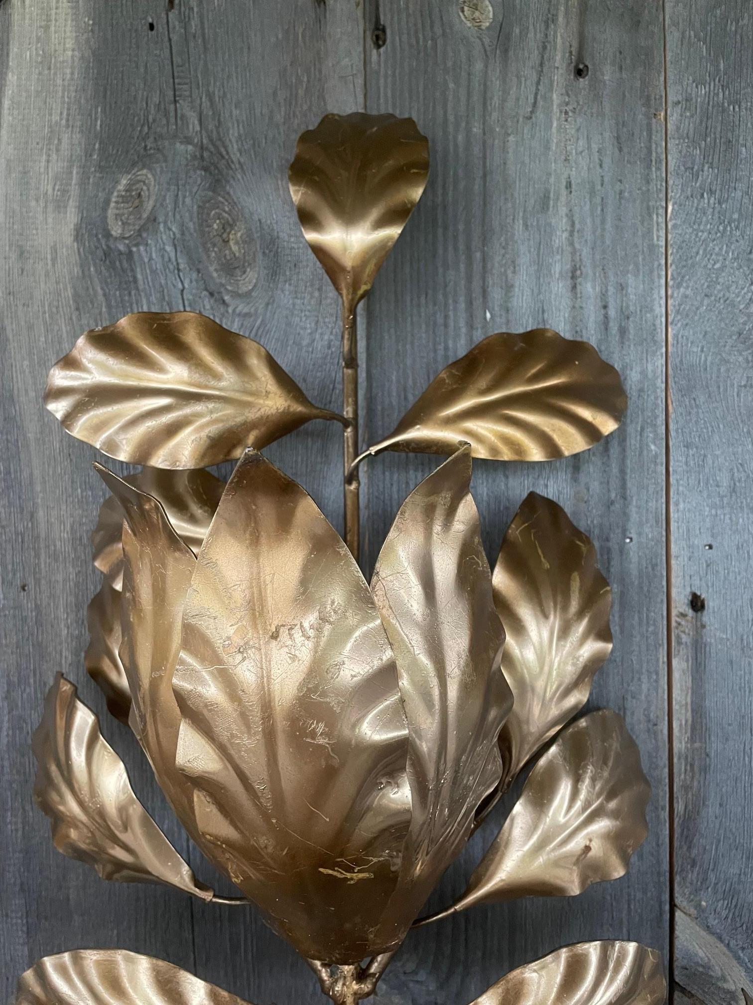 Hollywood Regency style Florentine wall lights In Fair Condition For Sale In Nivelles, BE