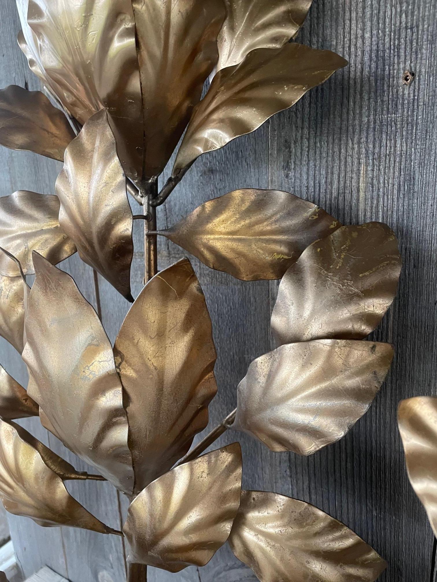 20th Century Hollywood Regency style Florentine wall lights For Sale