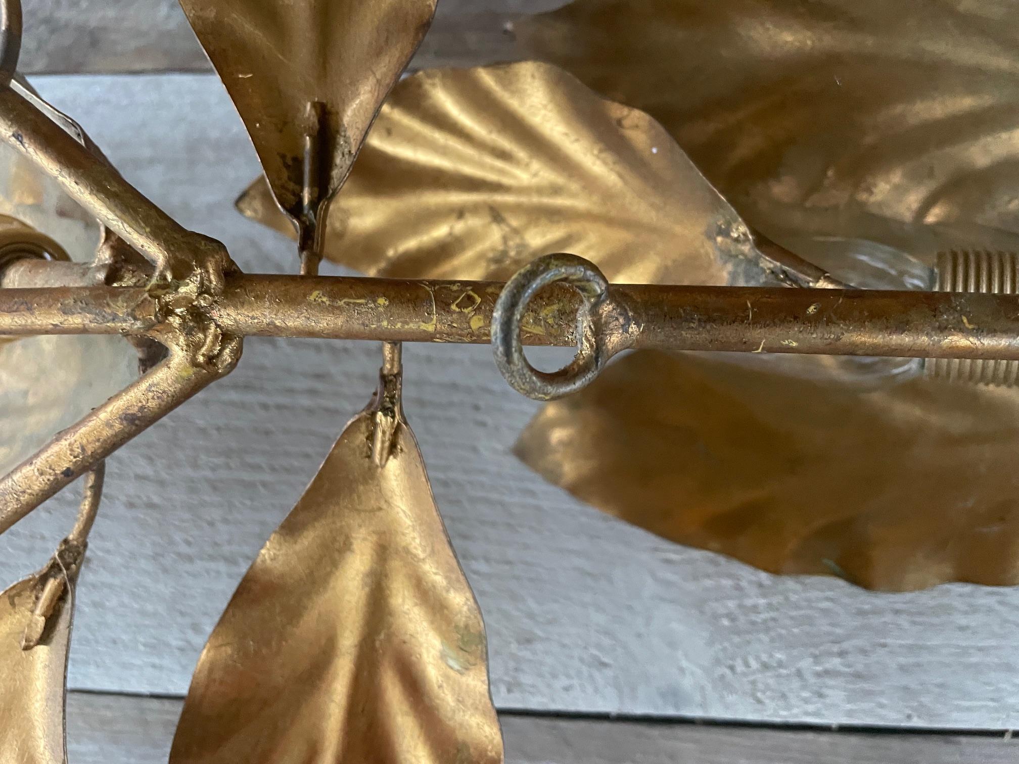 Hollywood Regency style Florentine wall lights For Sale 2