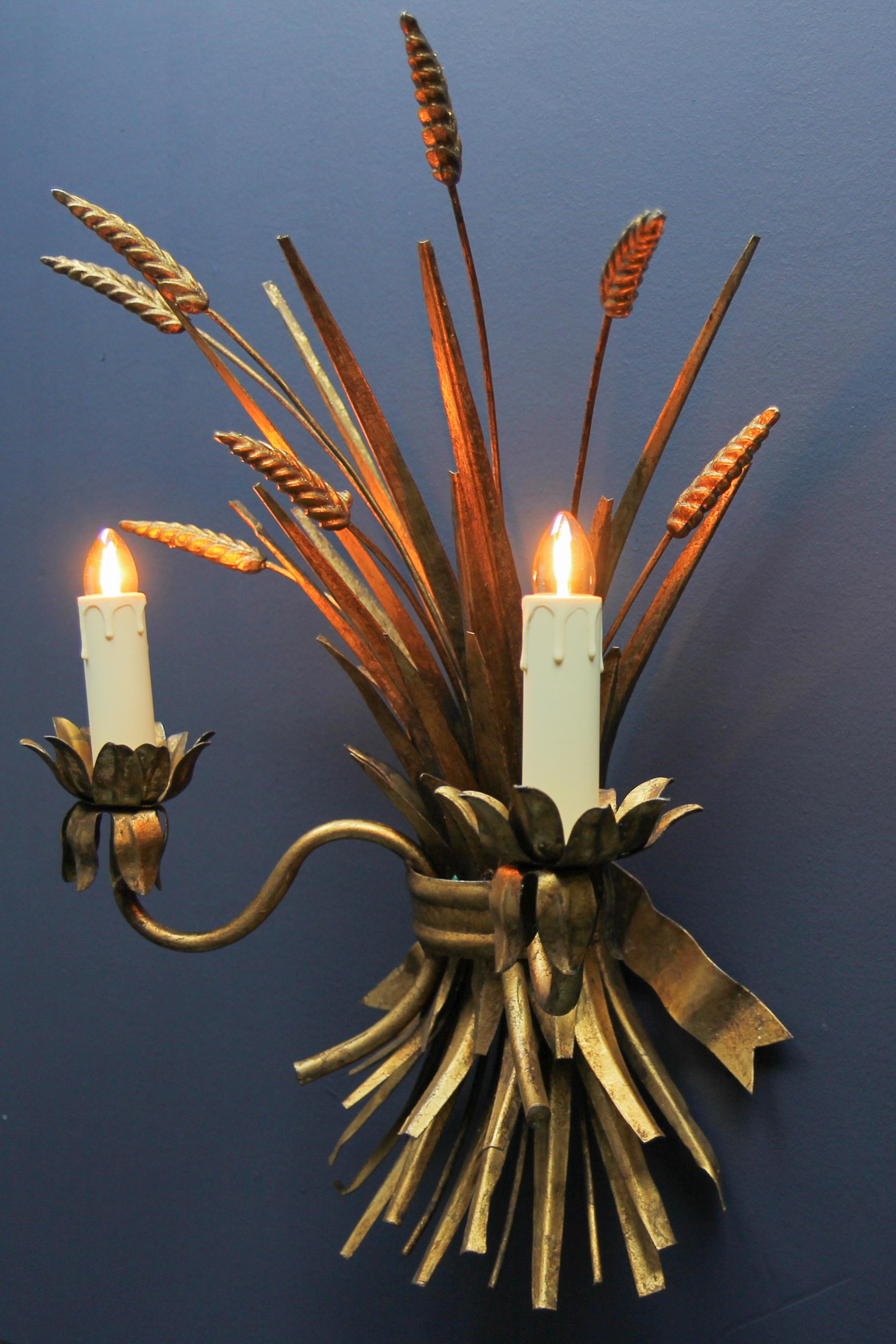 wheat wall sconce