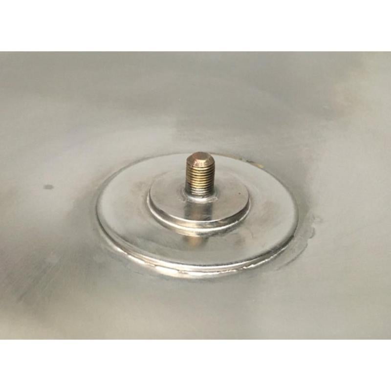 Metal Hollywood Regency Style Model Sela 55 Sconce by Florian Schulz, 1970s For Sale