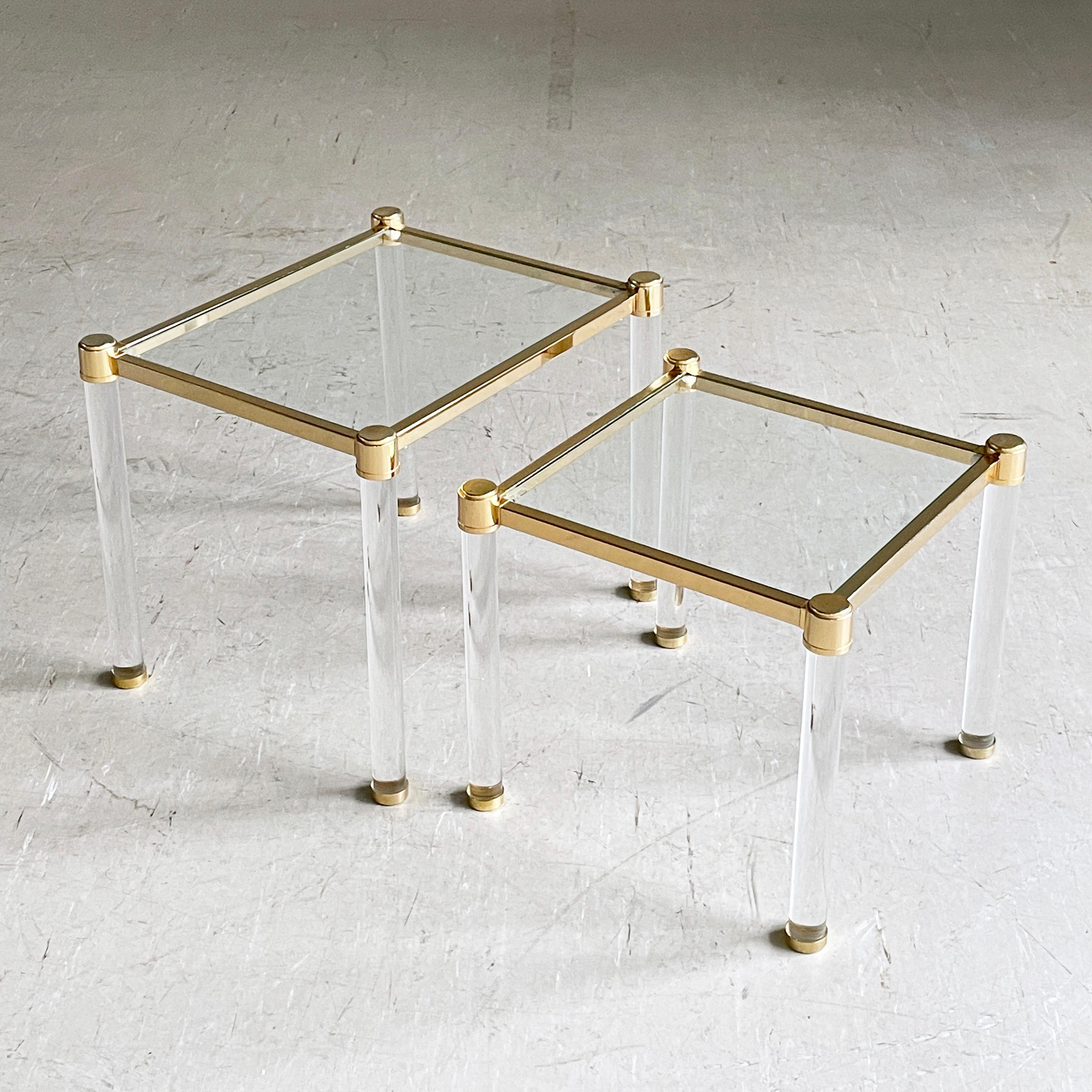 Hollywood Regency style Nesting Tables For Sale 6