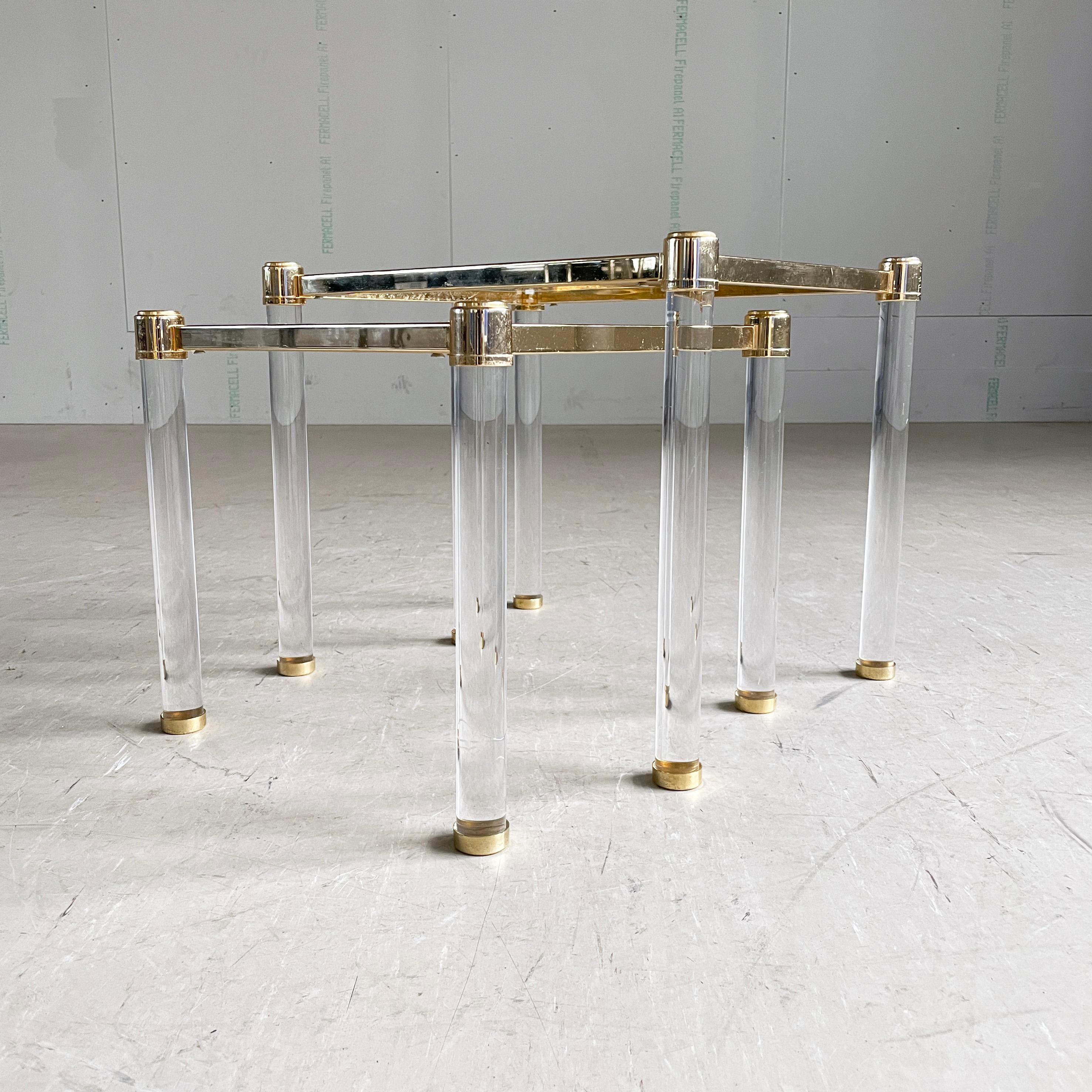 Hollywood Regency style Nesting Tables For Sale 2