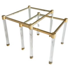 Hollywood Regency Nesting Tables and Stacking Tables