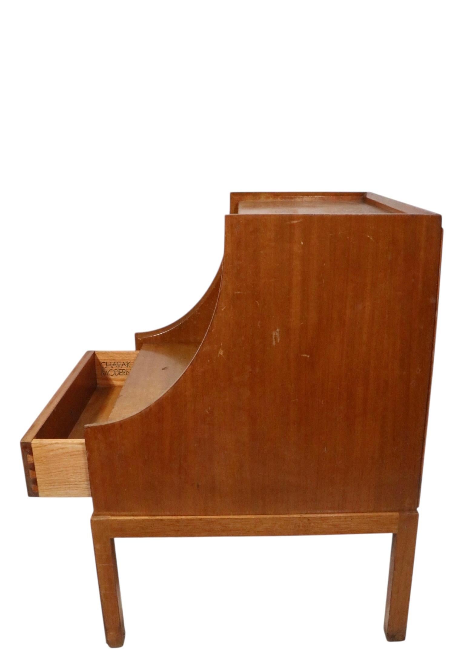 Hollywood Regency Style Nightstand designed by Tommi  Parzinger for Charak For Sale 4