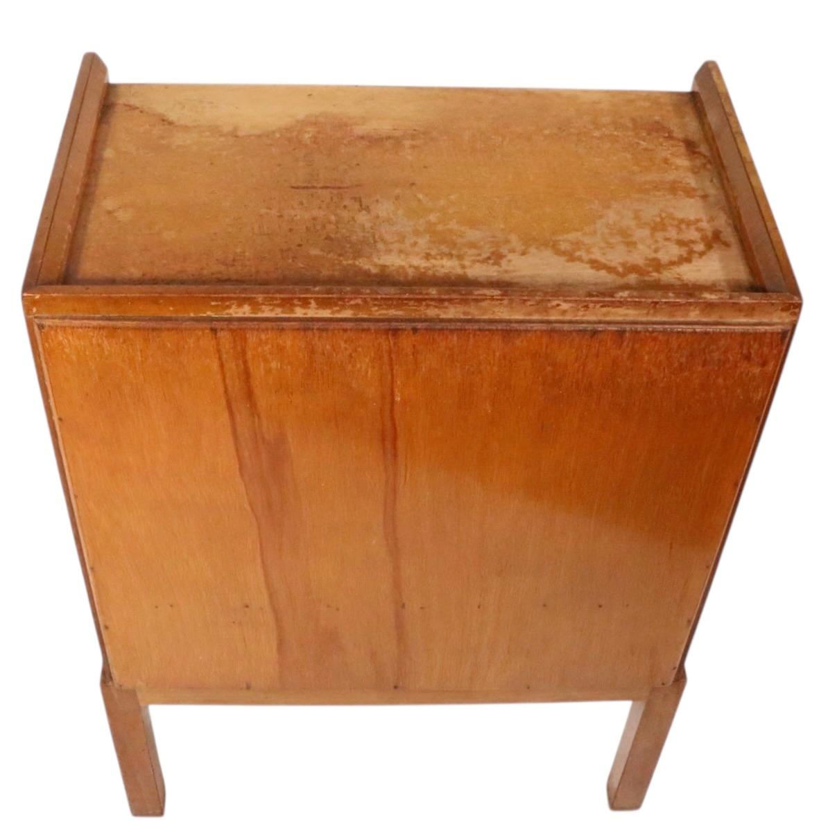 American Hollywood Regency Style Nightstand designed by Tommi  Parzinger for Charak For Sale