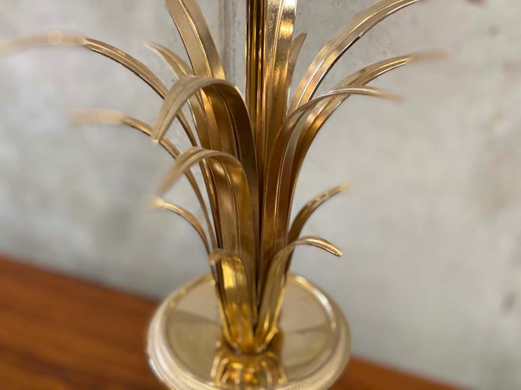 Hollywood Regency-Stil Palmen-Tischlampe, Boulanger im Angebot 11