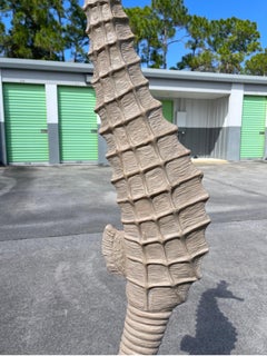 Hollywood Regency Style Seahorse Form Floor Lamp