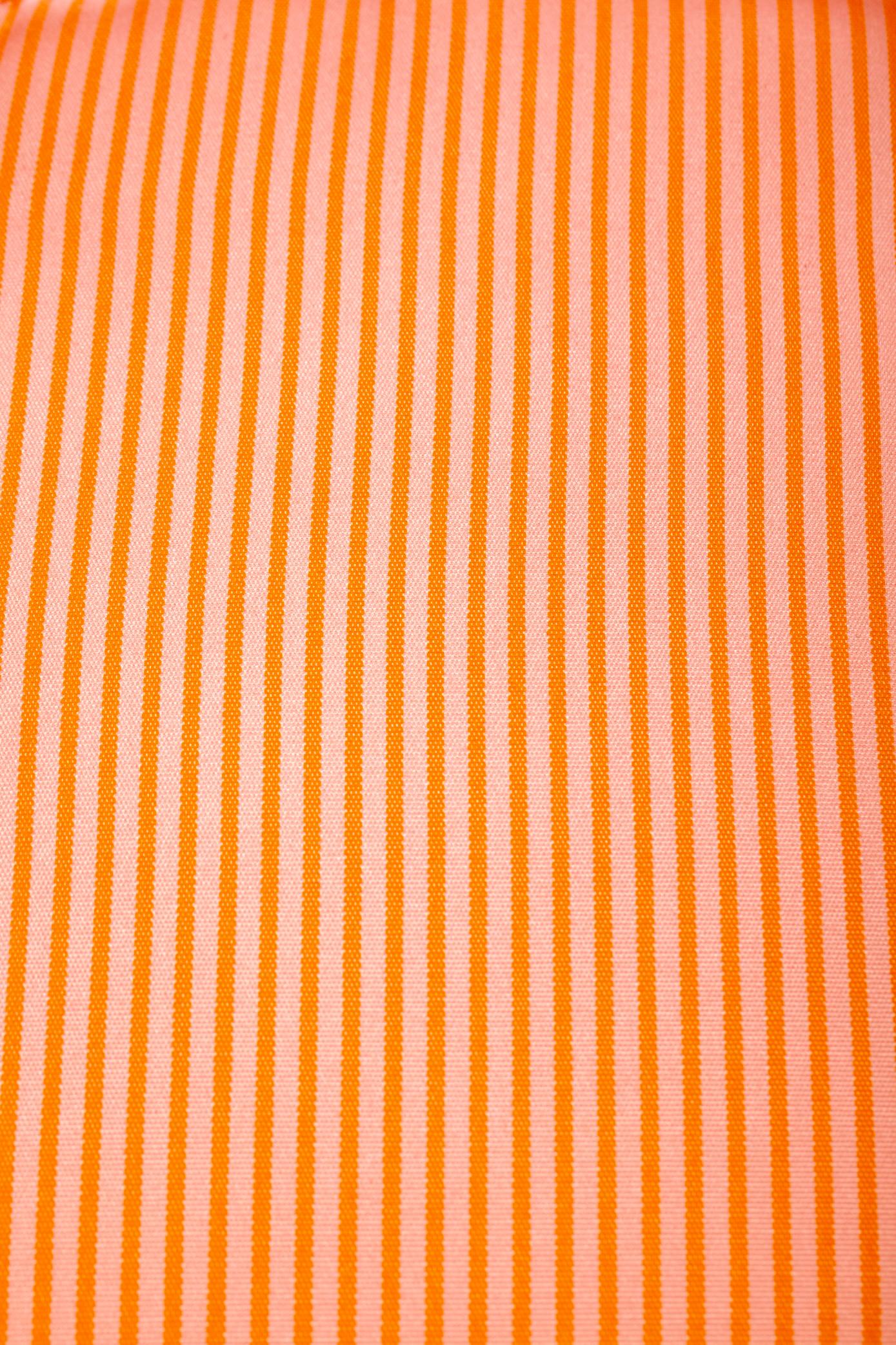 Ensemble de 8 chaises de salle à manger Tangerine Orange pour l'intérieur et l'extérieur, style Hollywood Regency en vente 12
