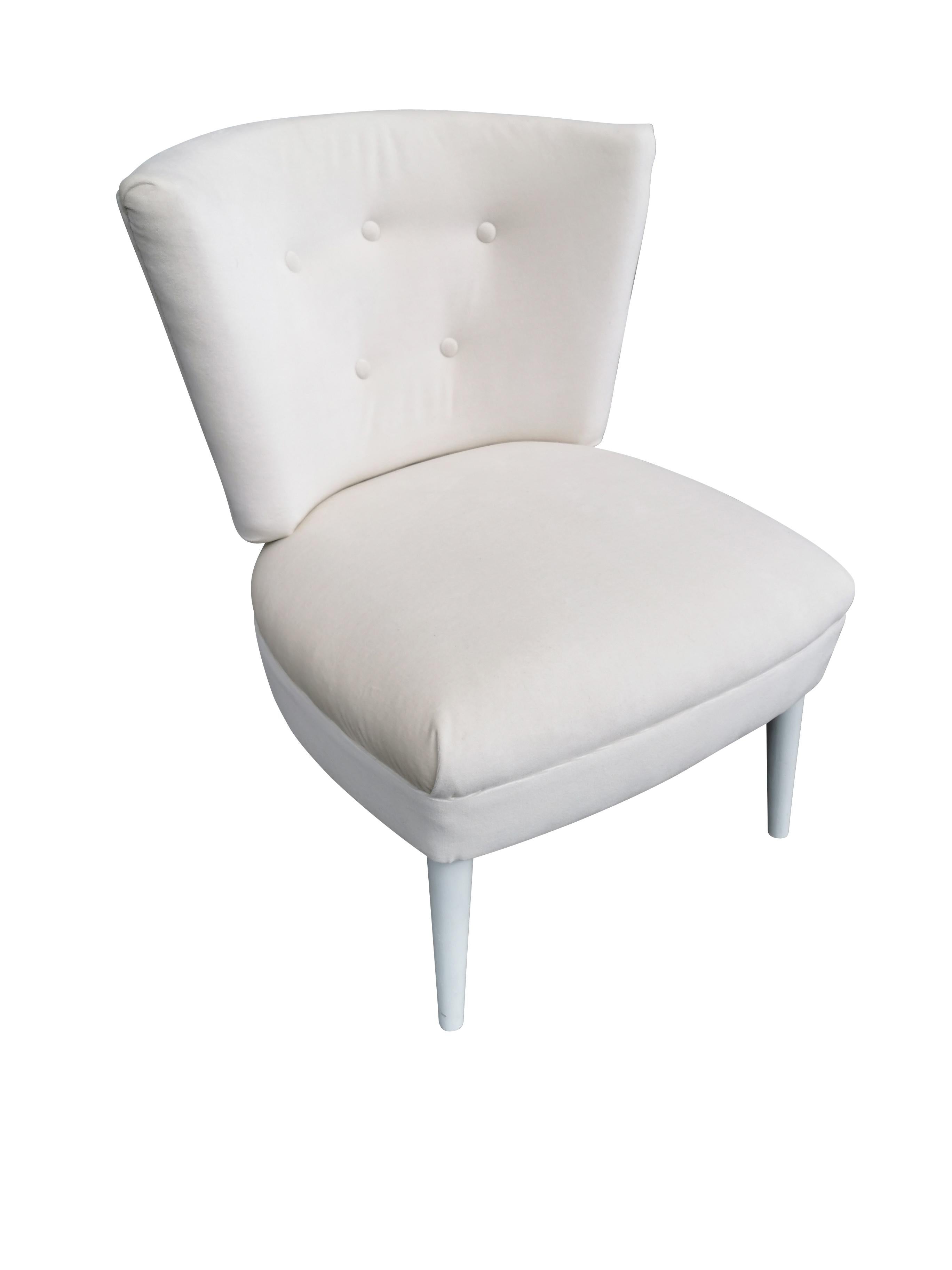 Other Hollywood Regency-Style Slipper Chair