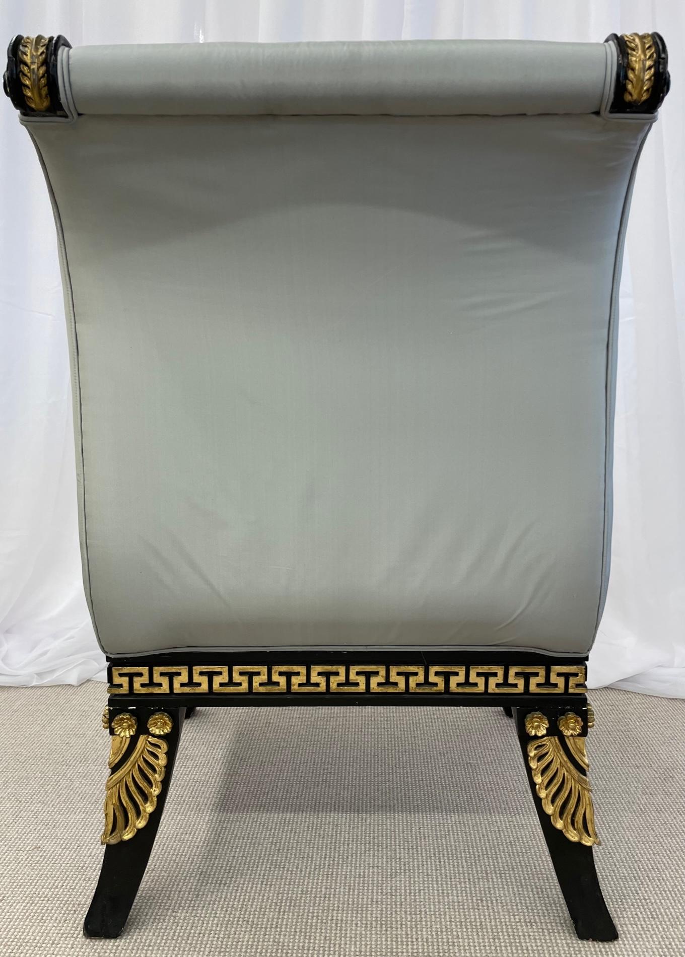 Hollywood Regency Style Throne, Lounge, Chair 6