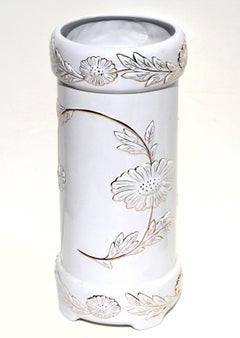 Hollywood Regency Style Umbrella Stand and Jardiniere