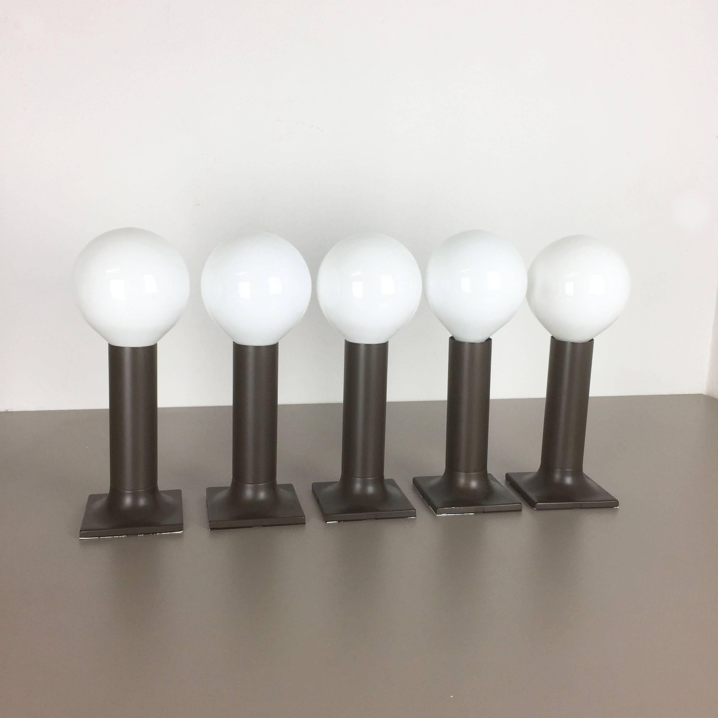 Mid-Century Modern Hollywood Regency Style Wall and Ceiling Tube Lights, Rolf Krüger for Staff
