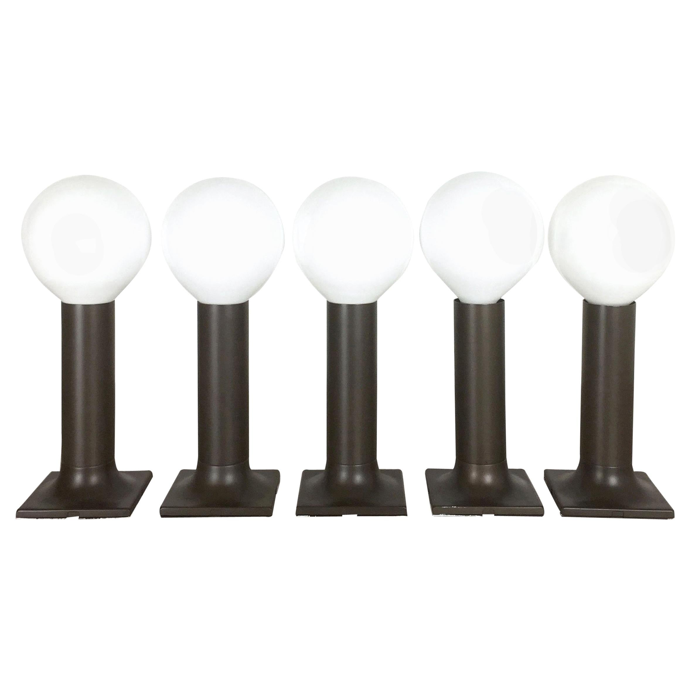 Hollywood Regency Style Wall and Ceiling Tube Lights, Rolf Krüger for Staff