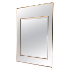 Hollywood Regency Style Wall Mirror Designed by LaBarge