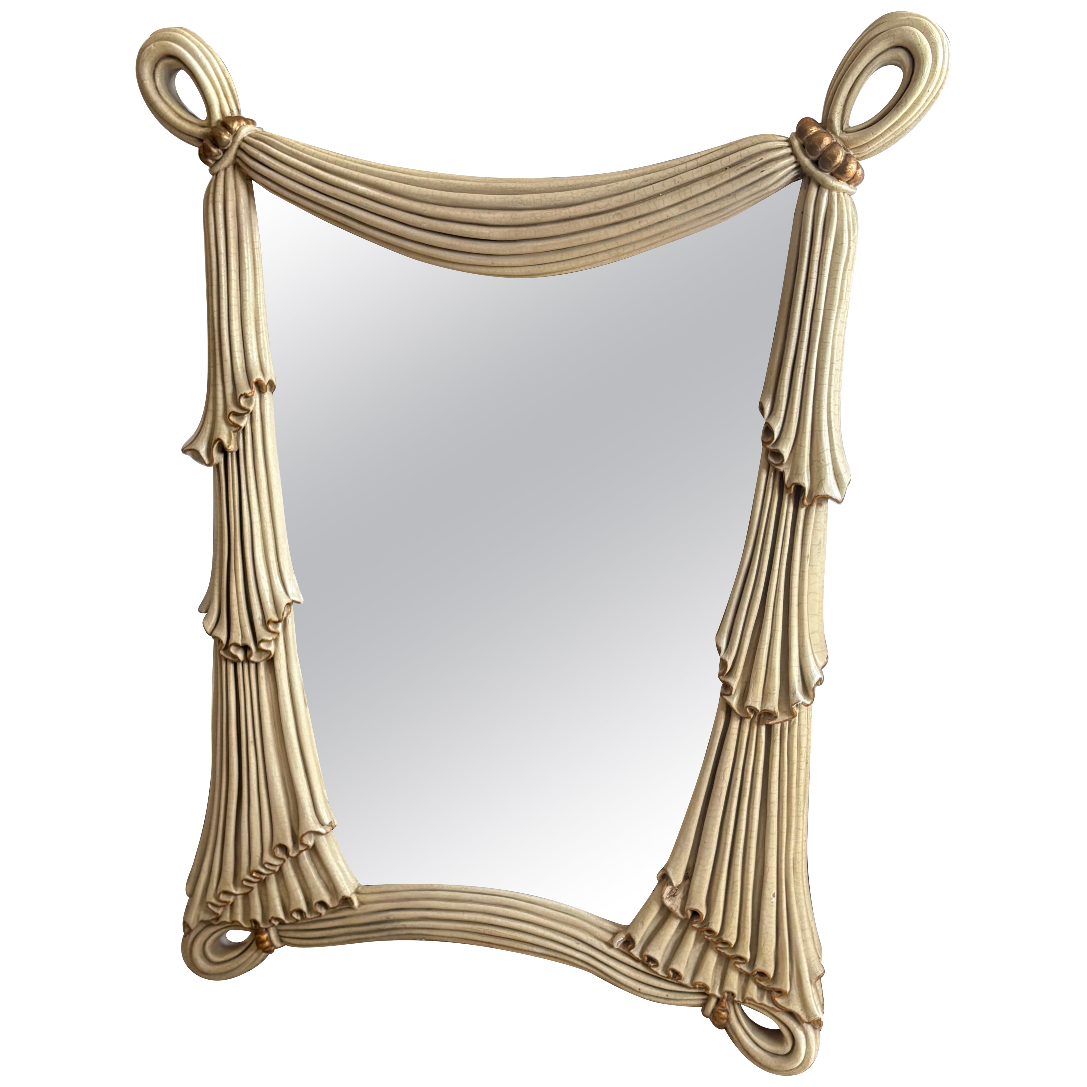 Hollywood Regency style Wall Mirror