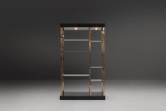 Hollywood Regency Style Wall Unit from M2000 Design, 1970s