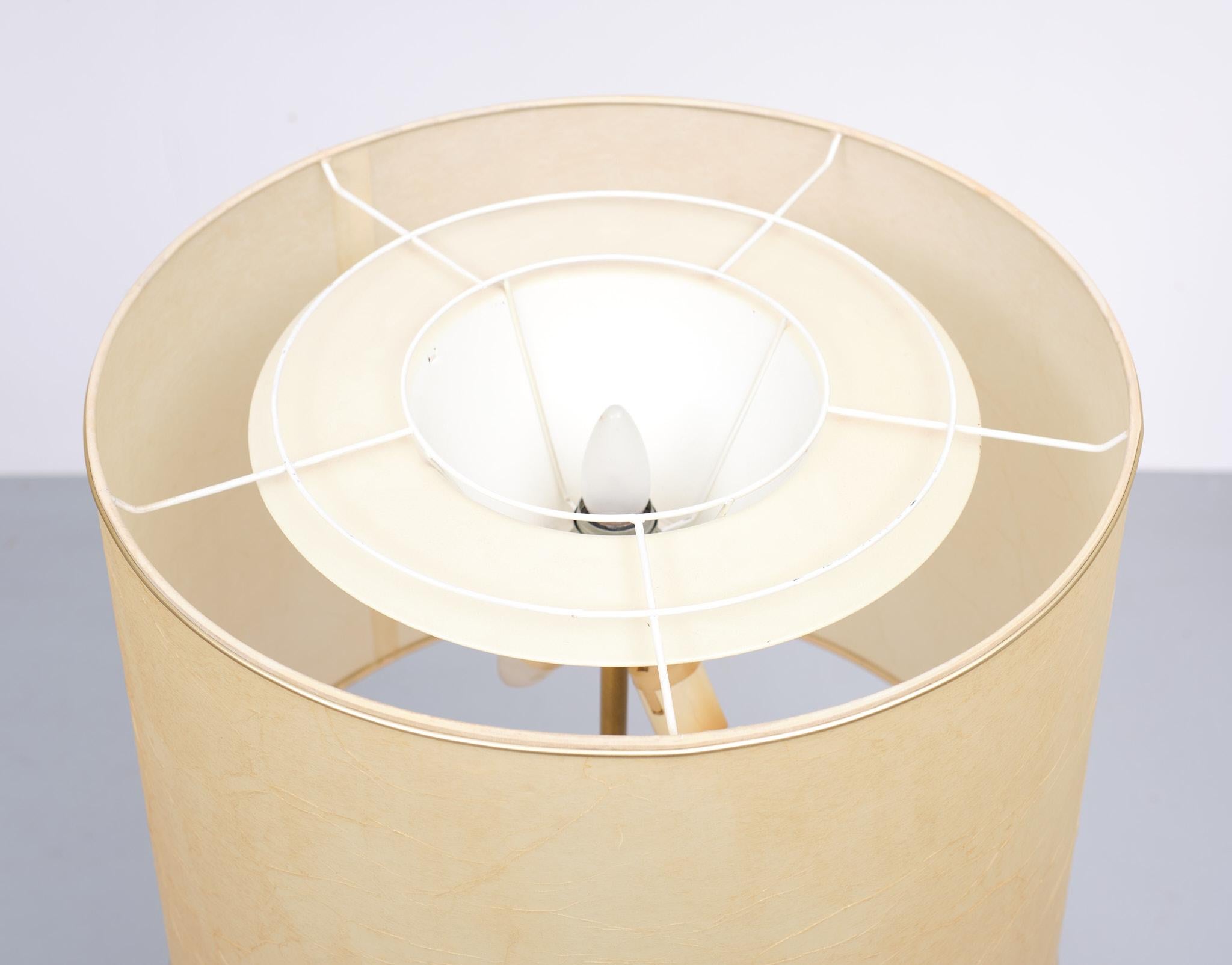 Fin du 20e siècle Hollywood Regency  Lampadaire en daim 1970 France en vente
