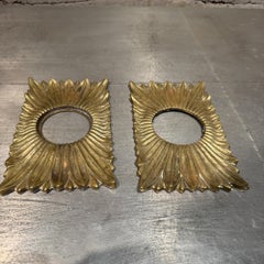 Rosette per porte o placchette a raggiera Hollywood Regency