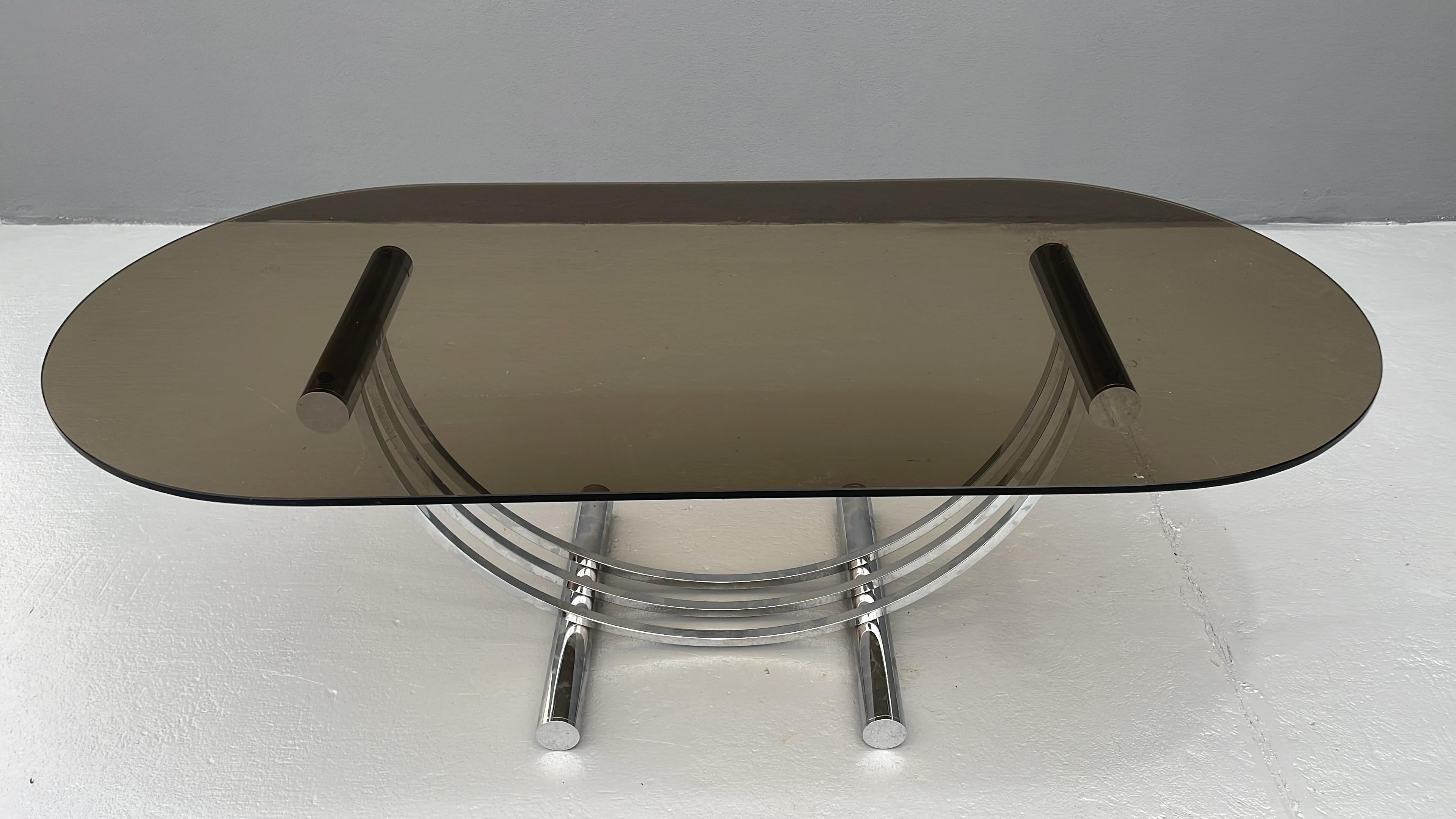 Hollywood-Regency-Tisch von Renato Zevi für Banci Firenze, Italien, 1970er Jahre im Angebot 6