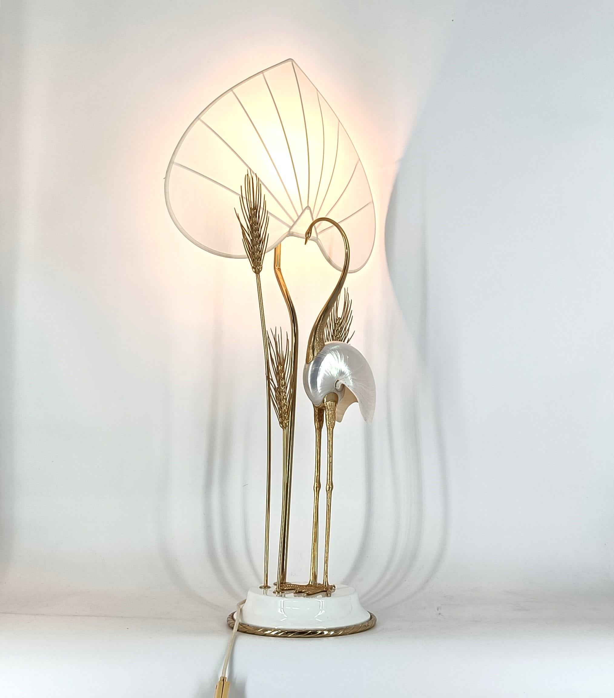 Hollywood regency table lamp by Antonio Pavia, 1970s 4