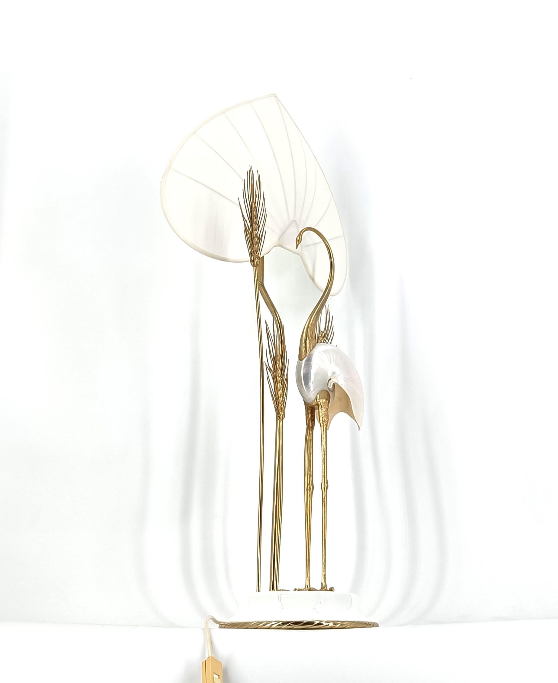 Late 20th Century Hollywood regency table lamp by Antonio Pavia, 1970s