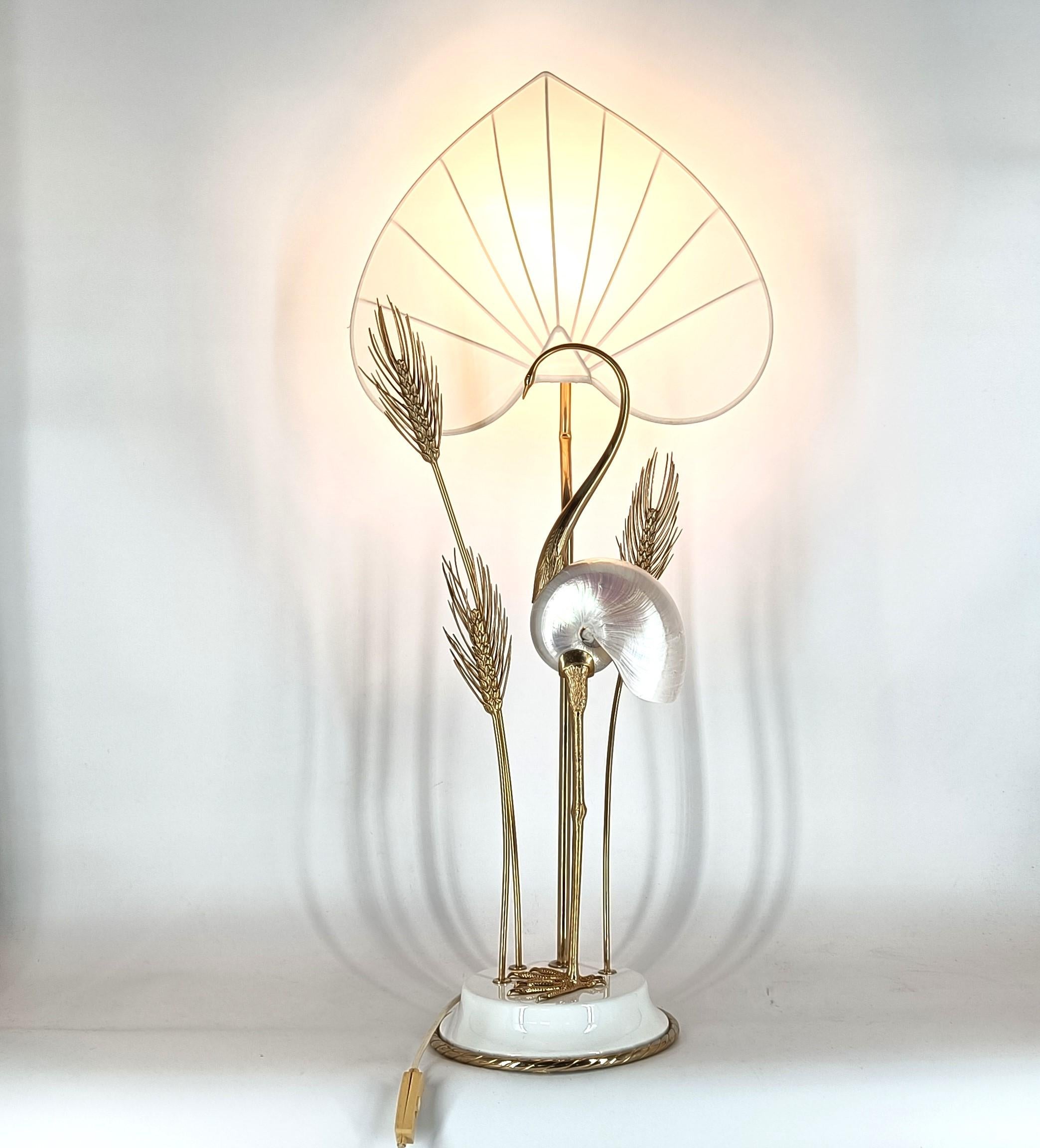 Hollywood regency table lamp by Antonio Pavia, 1970s 1