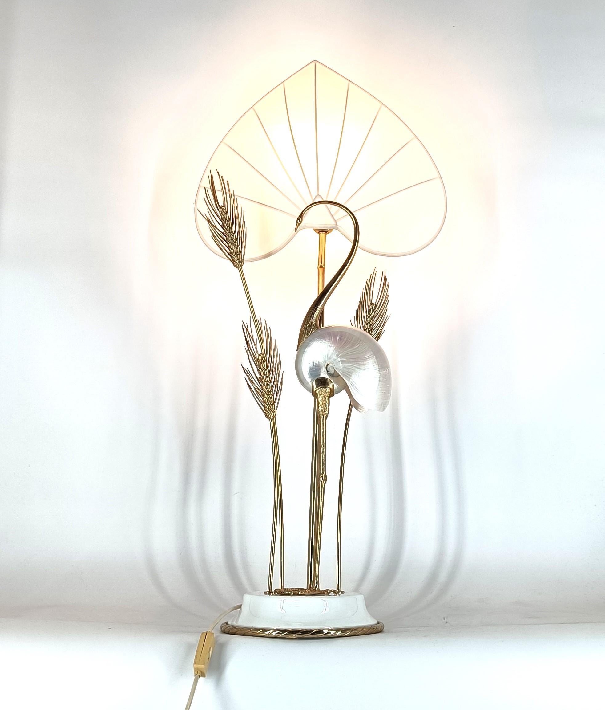 Hollywood regency table lamp by Antonio Pavia, 1970s 2