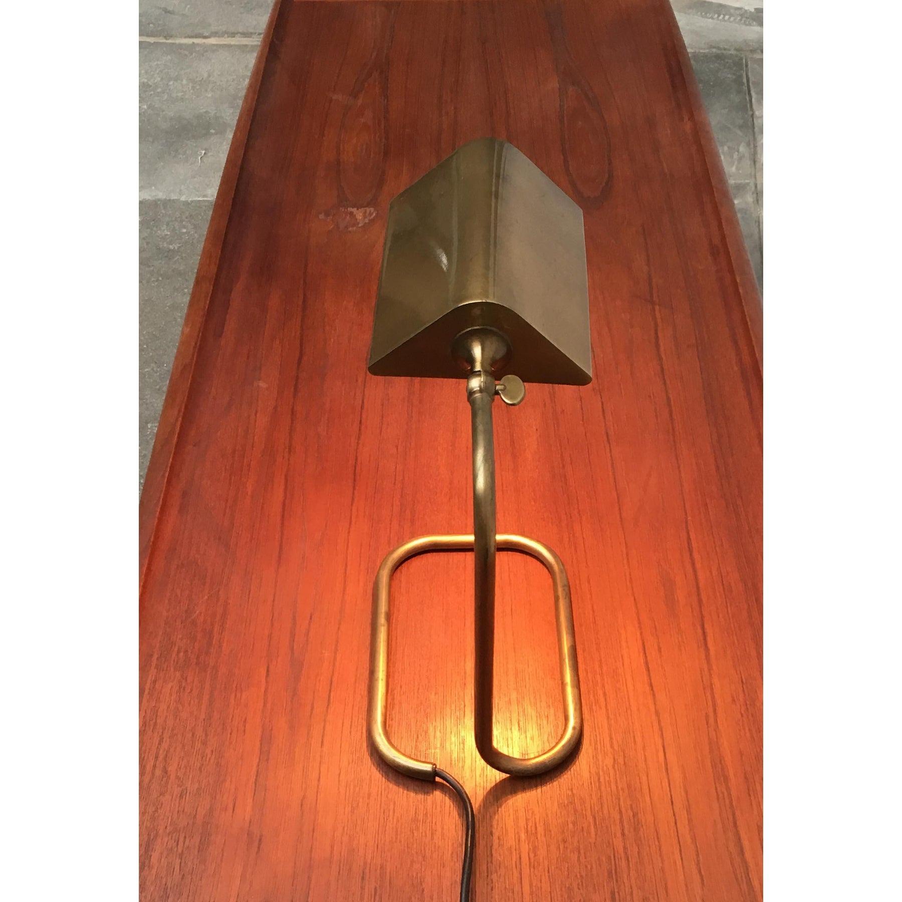 Hollywood Regency Table Lamp by Florian Schulz, 1970s In Good Condition For Sale In Hamburg, DE