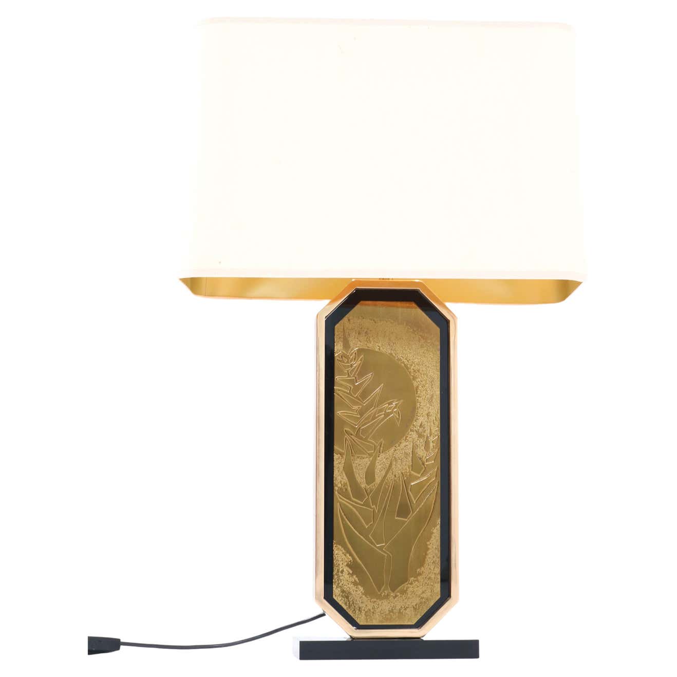 Hollywood Regency Table Lamp by George Mathias for Designo Mahó, 1970s ...