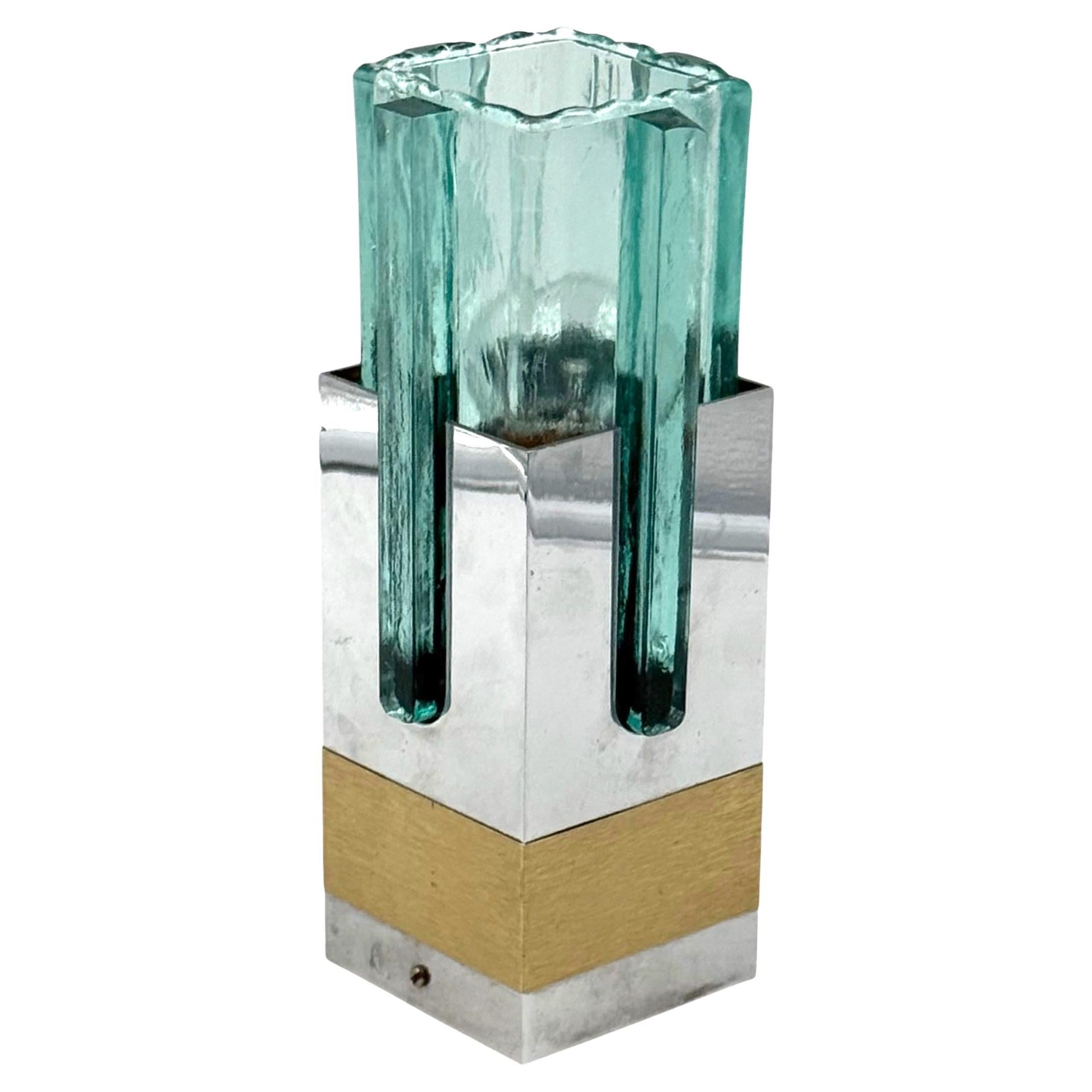 Hollywood regency table lamp, Gaetano Sciolari Italy 1970s
