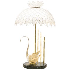 Vintage Hollywood Regency Table Lamp hand made, 1960s