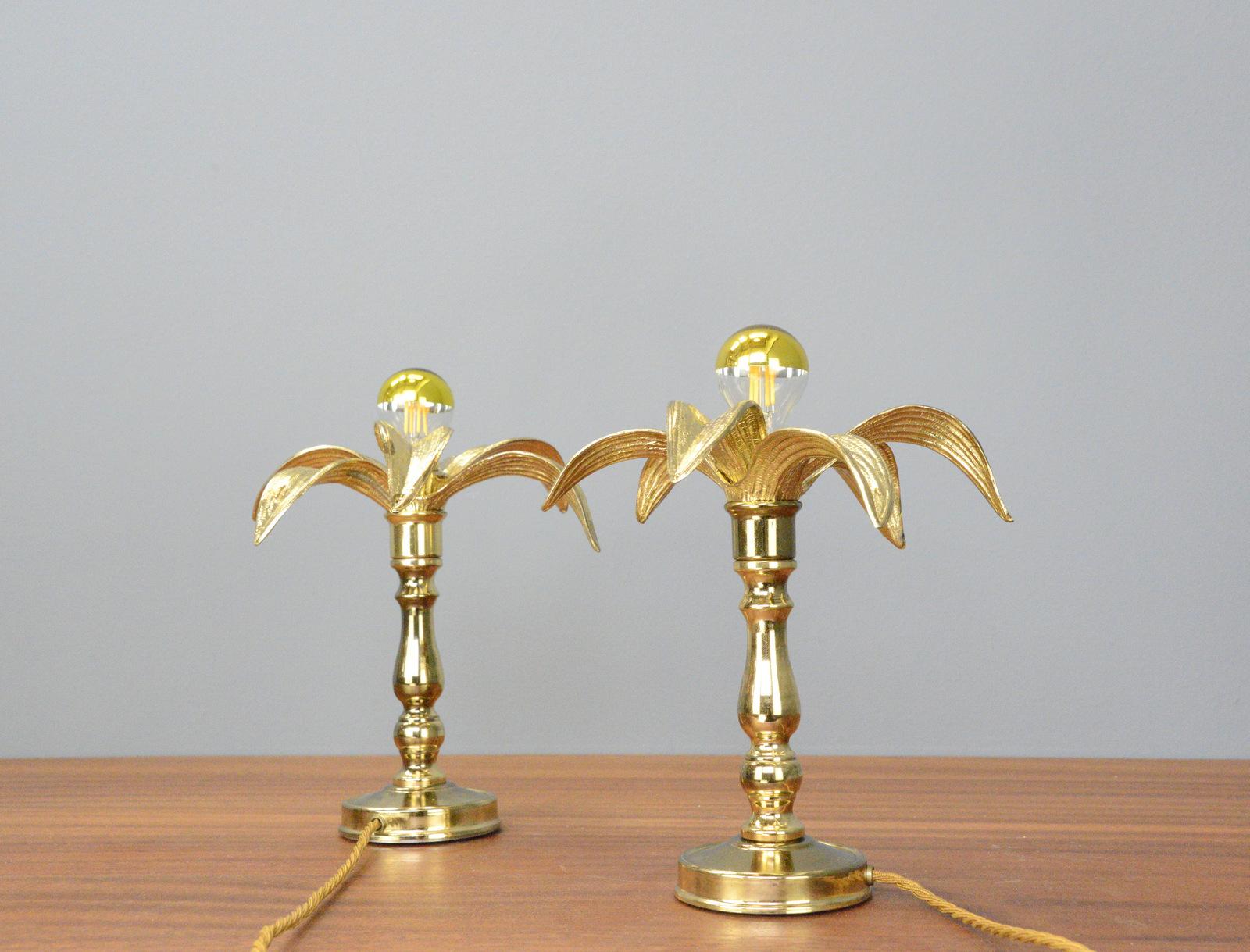 Belgian Hollywood Regency Table Lamps by Massive, circa 1970s
