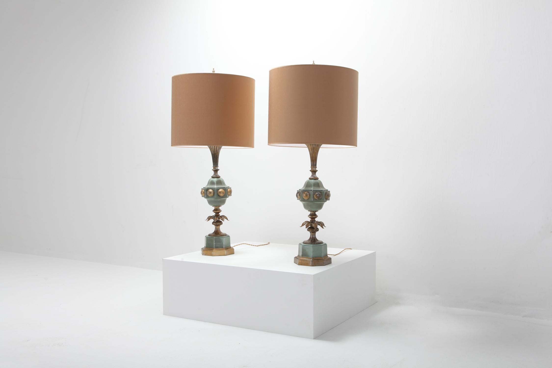 hollywood regency lamps