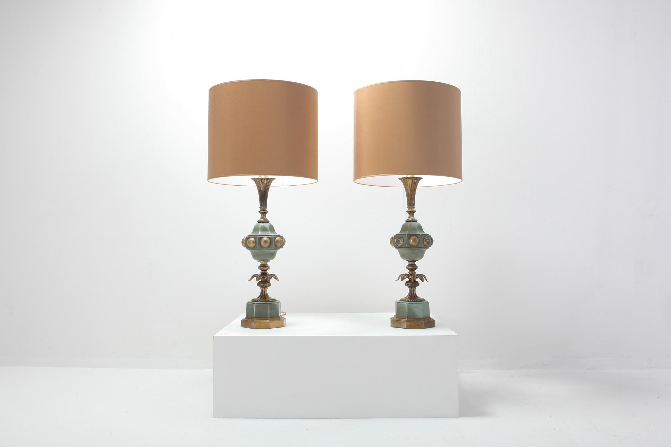 French Hollywood Regency Table Lamps