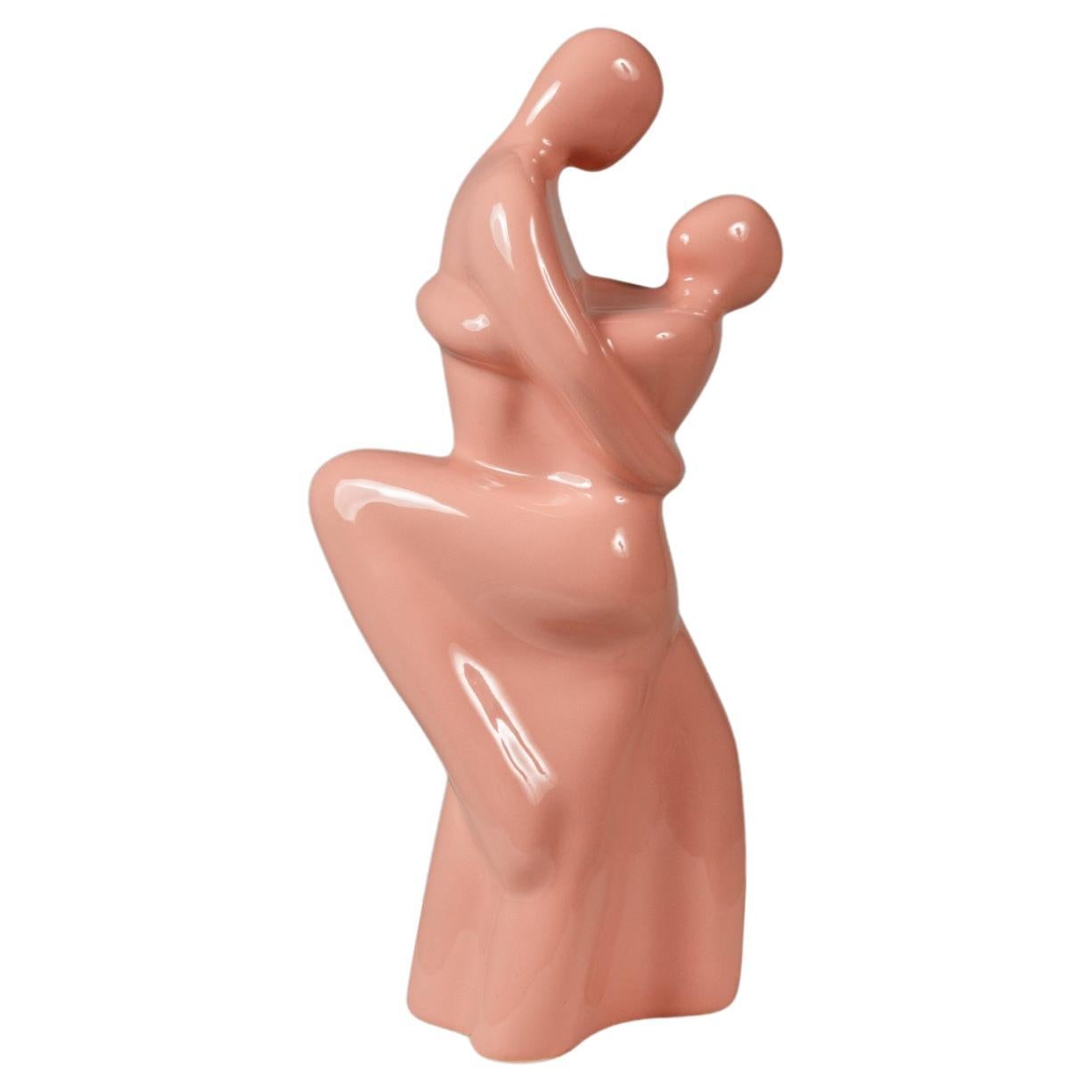 Sculpture en céramique de style régence hollywoodienne "Danseurs de tango", Haeger Pottery, États-Unis, années 1980