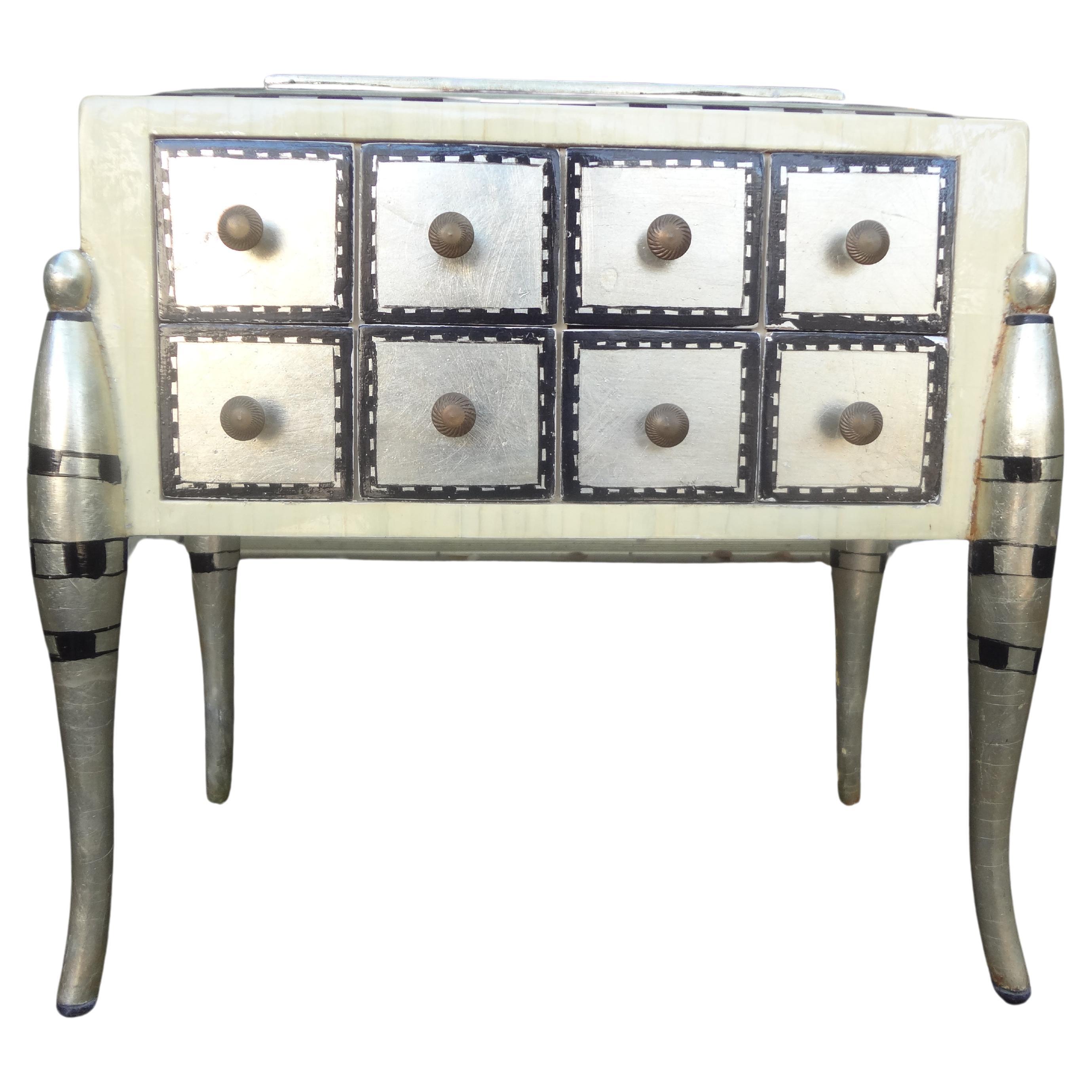 Hollywood Regency Tessellated Box Or Chest For Sale 5