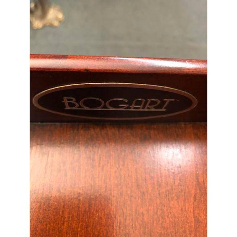 American Hollywood Regency Thomasville Bogart Collection Mahogany Vanity