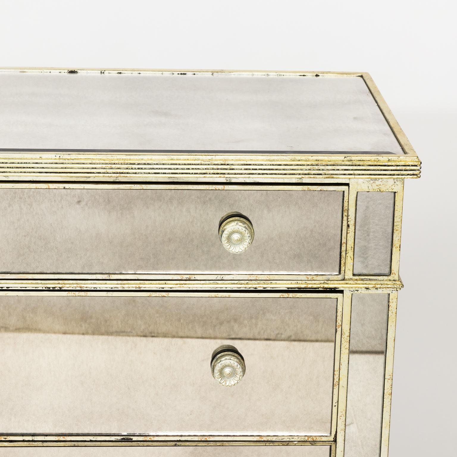 hollywood regency chest of drawers